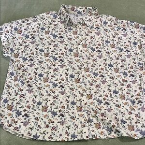 Floral Print  Shirt